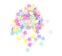 EPIGEIST 400Pcs Macaron Color Acrylic Star Beads Large Hole DIY Craft Supplies for Jewelry Making Bracelets Necklaces Dream Catchers Handmade Decorative Accessories