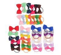EPIGEIST 40pcs Small Dog Hair Bows with Elastic Bands Colorful Puppy Bowknot Accessories for Yorkie Maltese Poodle Grooming Hair Bows for Parties and Daily Outings
