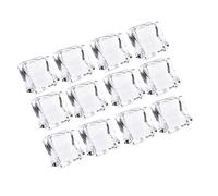 EPIGEIST 48 Pcs 20mm Reusable Acrylic Artificial Ice Cubes Fake Ice Blocks for Home Bar Photography Props Decoration
