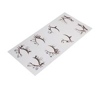 EPIGEIST 4pairs Halloween Eyeliner Stickers Self-adhesive Festival Eye Makeup for Costume Parties Cosplay and Masquerades