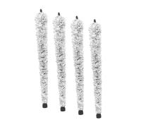 EPIGEIST 4pcs Alto Saxophone Cleaning Brush Cotton Washable Swab Interior Maintenance Tool Saxophone Care Kit Brush Cleaner for Alto Sax