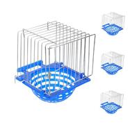 EPIGEIST 4pcs Bird Breeding Box Nesting Bowl for Budgie Finch Parakeet and Parrot Secure Warm Incubation Space Clean Design Comfortable Hatchery for Successful Chick Care and Home Decor