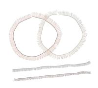 EPIGEIST 4pcs Doll False Eyelashes Strips Multi Color Realistic Fake Doll Eyelash Accessories for DIY Crafts with Natural Look