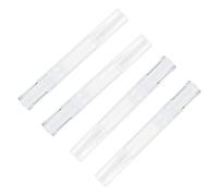 EPIGEIST 4pcs Empty Concealer Pens Refillable Lip Gloss Tubes with Brush Applicator for Nail Nutrition Oil Essential Oils Nail Polish Travel-friendly Cosmetic Dispenser