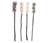 EPIGEIST 4pcs Flower Hair Bun Maker Set Lazy Hair Curler Donut Bun Maker for Women and Girls Easy Updo Accessories for Daily Wear