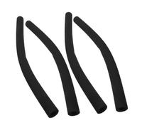 EPIGEIST 4pcs Foam Stroller Handle Covers Black Anti-Slip Cushioned Armrest Protector for Pushchair Pram Buggy Comfortable Grip Sleeve for Stroller Handles Easy-Clean Soft Replacement