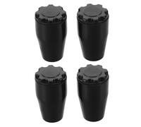 EPIGEIST 4pcs Furnace Door Handle Sleeves Non-Slip 10mm Silicone Replacement Covers for Fireplace Boiler Oven Door Handles Heat Resistant for Secure Grip