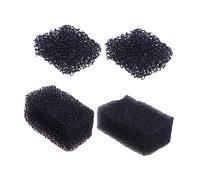 EPIGEIST 4pcs Makeup Sponge Stipple Sponge for Halloween Special Effects Makeup Black