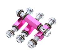 EPIGEIST 4pcs Metal Brake Line Extension Adapter for Motorbike High-Pressure Resistant Tubing Unions Quick-Install Replacement Couplings for Brake Hose Repairs and Enhanced Random Color