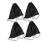 EPIGEIST 4pcs Oxford Cloth Drawstring Backpack for Men Large Capacity Helmet Storage Bag Versatile Sports Sack for Motorcycle Basketball Football Tennis Quick-Access Travel and Gym String