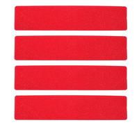 EPIGEIST 4pcs Rectangular Court Marker Kit High Visibility Pvc for Indoor | Red Straight Line Markers, Easy Installation, Tripping Prevention, for Soccer Field and Tennis Court Use