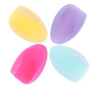 EPIGEIST 4pcs Silicone Flute Thumb Rest Cushions Comfortable Finger Protectors for Flutists Beginner to Professional Hand Posture and Pressure Distribution