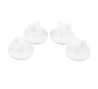 EPIGEIST 4pcs Silicone Sealing Plugs for Lunch Box Valves Insulated Food Container Accessories Leak- Elastic and Install Lunch Box Stopper for Adults