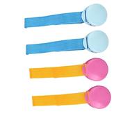 EPIGEIST 4Pcs Stroller Blanket Clips Pram Accessory Strong Metal Spring Quilt Clamp for Secure Buggy Bedding Hold Blue