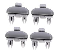 EPIGEIST 4pcs Sun Visor Hook Clips for Car Interior Abs Sun Visor Bracket Retainer Holder Compatible with Audi Easy Install Replacement Sunshade Fixing Accessories