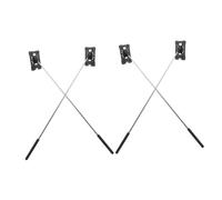 EPIGEIST 4pcs Telescopic Parking Rod Card Holder for Car Toll Payment Extendable Swiping Stick for Vehicle Garage Access Plastic Parking Ticket Grabber for Contactless Entry and Automated