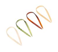 EPIGEIST 4pcs u Shaped Hair Pins Elegant Acetate French Pins for Women for Stylish Bun Hairstyles Minimalist Design and Varieties
