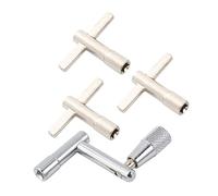 EPIGEIST 4pcs Unloading Drum Key Wrench Essential Tuning Tool for Drummers Includes Type Type Keys Construction for Quick Drumhead Replacement