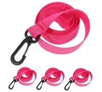 EPIGEIST 4pcs Walking Safety Ropes for Preschool Daycare Outdoor Use Pink Anti-Lost Transition Leashes for Group Supervision