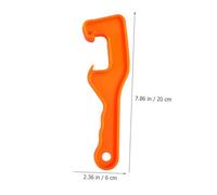 EPIGEIST 5 pcs Heavy Duty Bucket Lid Opener Wrench Paint Can Tool for Home Kitchen Sturdy Construction Effortless Twist for Plastic Pails and Containers Versatile Gear and Supplies