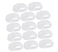 EPIGEIST 50 Sheets Water-soluble Egg-shaped Eye Mask for Dry Eye Care Thin Supple for Spa Makeup Soothing Disposable for Long-term Use