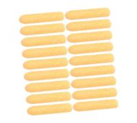 EPIGEIST 50pcs Paintbrush Replacement Refill Replaceable Paint Pen Tips Painting Pen Nibs Replacements Fiber Khaki
