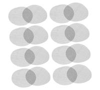 EPIGEIST 50pcs Round Flower Pot Hole Mesh Pads Durable Drainage Screens Plant Pot Bottom Grid Mats for Indoor Outdoor Gardening Essentials Prevent Soil Spillage and Promote Root Health