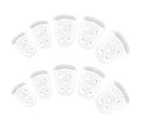 EPIGEIST 50pcs Silicone Finger Guards for Guitar Bass Guzheng Transparent Finger Covers for Beginners Musicians Relief and Protection for String Instrument Practice