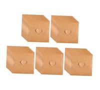 EPIGEIST 50Pcs Vintage Kraft Paper CD Sleeves Envelopes with Heart Button Scratch-resistant Dvd Storage Holder for Organizing and Protecting Discs at Home Car Cinema