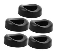 EPIGEIST 5pcs Black Alto Saxophone Thumb Rest Cushions Plastic Sax Thumb Pads Repair Replacement Comfortable Grip for Precise Pitch Control and Easy Installation