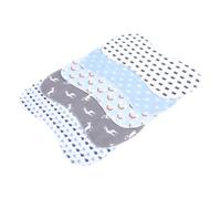 EPIGEIST 5pcs Cotton Burp Cloths Super Absorbent Soft Muslin Burping Rags for Newborns and Boy Girl Gentle Feeding Towels with Random Patterns Essential for Delicate Skin and Burping