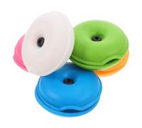 EPIGEIST 5pcs Creative Sea Turtle Cable Winders Data Line Organizers Earphone Cord Keepers for Travel Home Cable Management in White Blue Green Yellow Pink