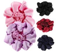 EPIGEIST 5pcs Elastic Hair Nets for Catering Hairnet for Ballet Dancer Girl Hair Bun Holding Net Elastic Snood