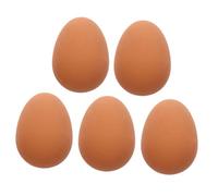 EPIGEIST 5pcs Interactive Dog Toy Bounce Balls, Simulation Egg Shape, Soft Elastic Material, Pet Training Chew Toys for Puppies and Dogs