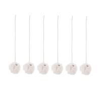 EPIGEIST 6pcs Beige Cat Dangling with Bell for Indoor Cats Replacement Balls for Scratching Post and Tree Tower Interactive Kitten Playset for Exercise and Stimulating Fun
