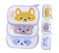EPIGEIST 6pcs Cartoon Bath Mitts Animals Washcloths Gloves Rubbing Towels Boys and Girls Bath Supplies Shower Exfoliating Mitts Accessories