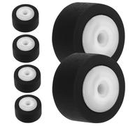 EPIGEIST 6pcs Cassette Machine Pinch Rollers Bearing Plastic Replacement for Audio Video Recorder Tape Player Compact Repair Parts