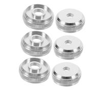EPIGEIST 6pcs Small Nut for Trumpet Valve Screw Cap Button Screw Accessories for Upper and Lower Valve Cover Trumpet Replacement Parts Repairs