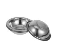 EPIGEIST 6pcs Stainless Steel Facial Mask Mixing Bowls Set Non-magnetic DIY Mask Bowls for Skincare and Hair Oil Practical Beauty Tool for Home and Salon Use