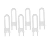 EPIGEIST 6pcs U-Shaped Cabinet Door Locks Safety Locks Boy Girl Proofing for Kitchen Cabinets Cupboards