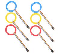 EPIGEIST 6pcs Walking Rope for Preschool Safety with Independent Handles Outdoor Lost Harness for Kindergarten Daycare and Group Activities