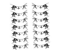 EPIGEIST 7 Pairs Halloween Fake Eyelashes for Women Intricate Cutout Designs with Demon Castle Bat Butterfly Patterns and Reusable Eye Accessories for Cosplay Party Festival Makeup