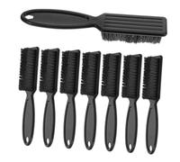 EPIGEIST 8pcs Barber Clipper Brush and Neck Hair Sweep Brush Set with Black Pp Bristles and Handle for Beard Grooming and Haircut Cleaning in Salon and Home Use