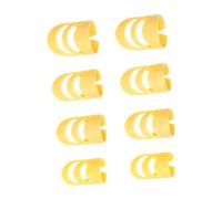 EPIGEIST 8pcs Finger Picks Guitar Banjo Ukulele Comfortable Fit Smooth Strumming Guitar Accessories for Beginners and Experienced Players
