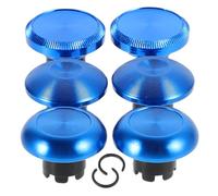 EPIGEIST 8pcs Metal Thumb Grips Replacement for Controller High Low Adjustable Thumbstick Caps with Back Buttons Sturdy Gaming Accessories for Enhanced Precision and Control