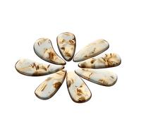 EPIGEIST 8pcs Protective Guzheng Fake Nails for Beginners Durable High Polymer Finger Picks with Double Arc Design Comfortable Fit for Adults and Tea Large