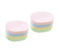 EPIGEIST 8Pcs Thick Facial Cleaning Sponges Soft Exfoliating Pads for Gentle Makeup Removal Skin Friendly Compact Random Colors Random Color
