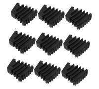 EPIGEIST 9pcs Drum Feet Pads Non-slip Protector Cushion for Drum Seat Cymbal Rack Hi-hat Stand Soft Comfortable Anti-skid Replacement Parts for Drummers