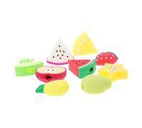 EPIGEIST 9Pcs Fruit Shaped USB Cable Plug Protectors for Adorable Data Line Covers with Non Slip Groove Fray Sleeves to Extend Charger Cord Life Multi Color for Family and Friends