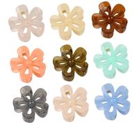 EPIGEIST 9pcs Hair Claw Clips Women Flower Hair Barrettes for Daily Use and Parties